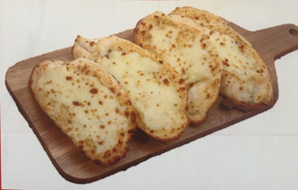 Garlic bread with cheese