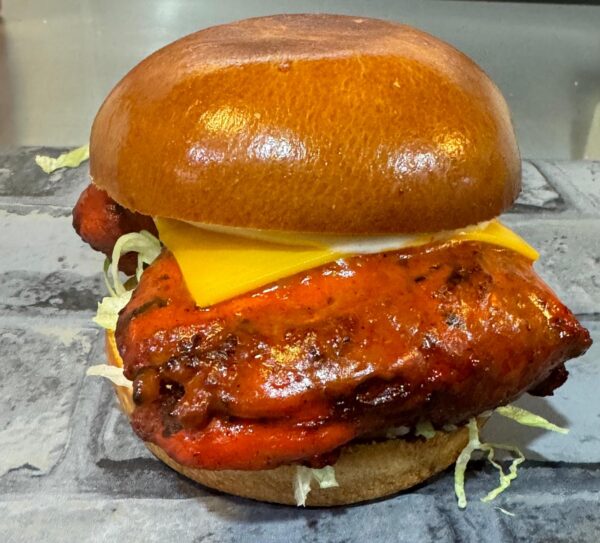 Grill’s Tikka Thigh Burger